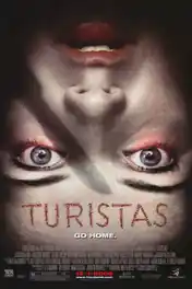 Turistas 2006 BRRip 800Mb Hindi Dual Audio 720p poster | Bolly4u Official
