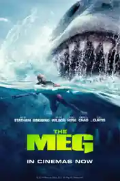 The Meg 2018 HDCAM 350Mb Full Hindi Dual Audio Movie Download 480p poster | Bolly4u Official