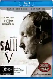 Saw V 2008 BluRay 800MB Hindi Dual Audio 720p poster | Bolly4u Official