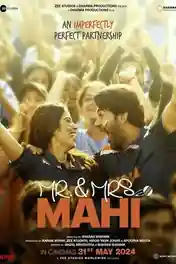 Mr & Mrs Mahi 2024 WEB-DL Hindi Full Movie Download 1080p | 720p | 480p poster | Bolly4u Official