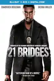 21 Bridges 2019 BRRip 850Mb Hindi Dual Audio 720p poster | Bolly4u Official