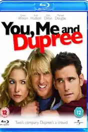 You Me and Dupree 2006 BluRay 900Mb Hindi Dual Audio 720p poster | Bolly4u Official