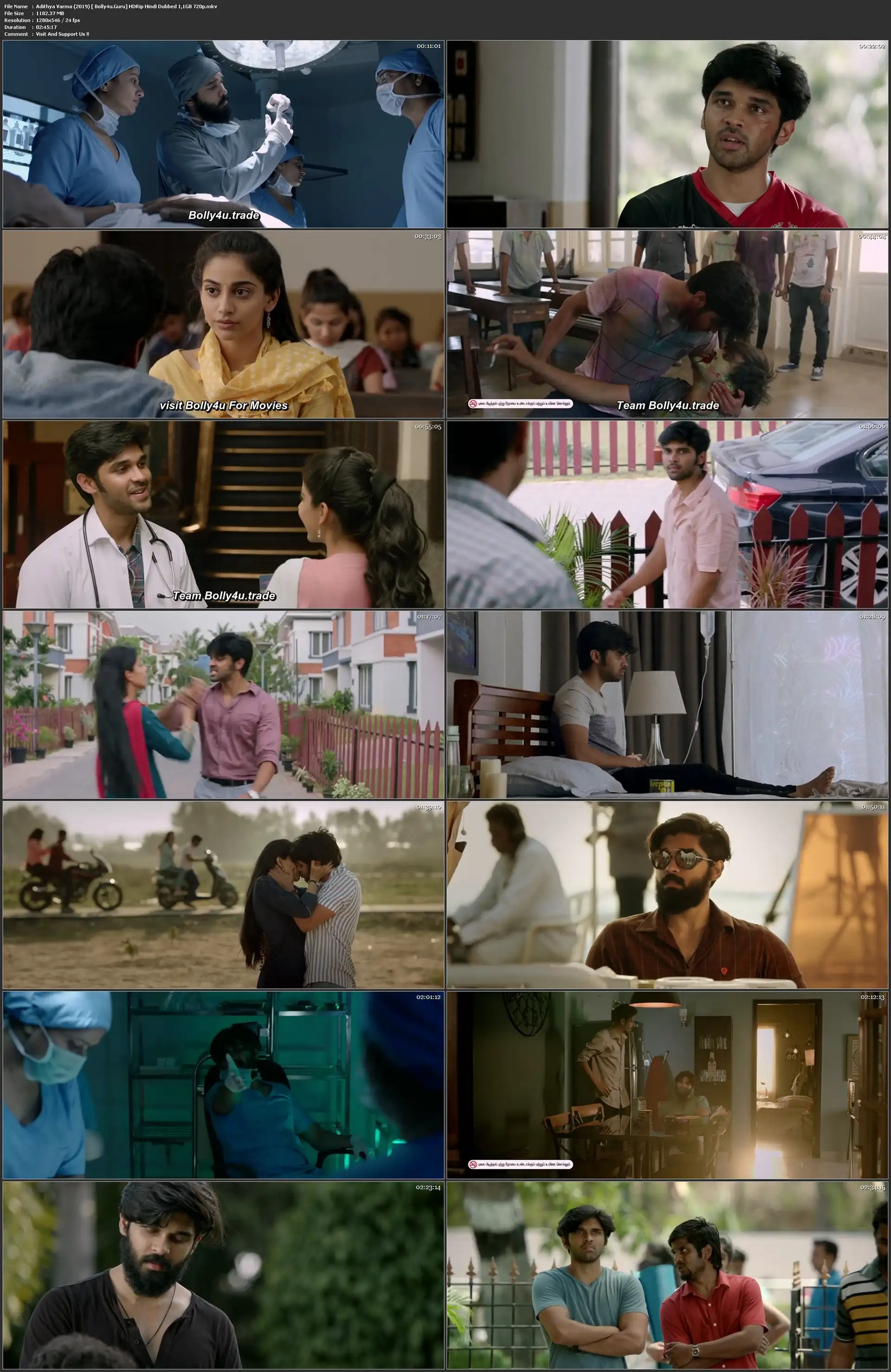 Adithya Varma 2019 HDRip 1.1GB Hindi Dubbed 720p Download