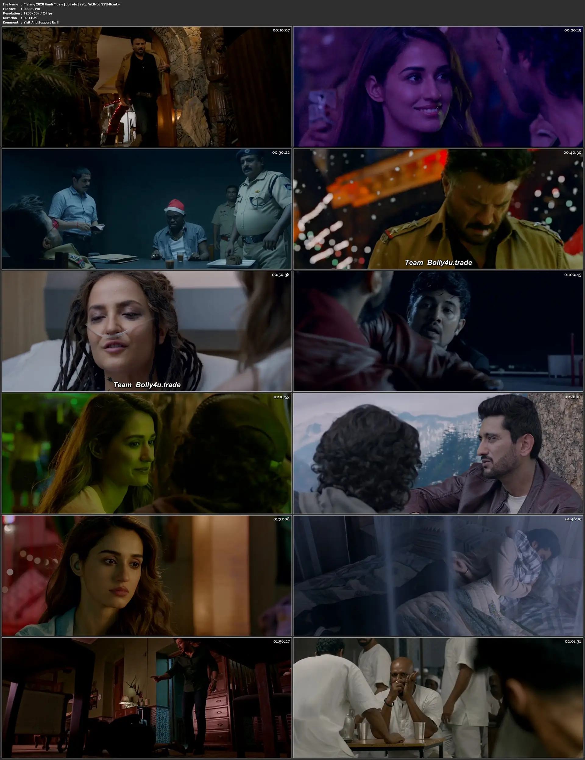 Malang 2020 WEB-DL 950MB Full Hindi Movie Download 720p