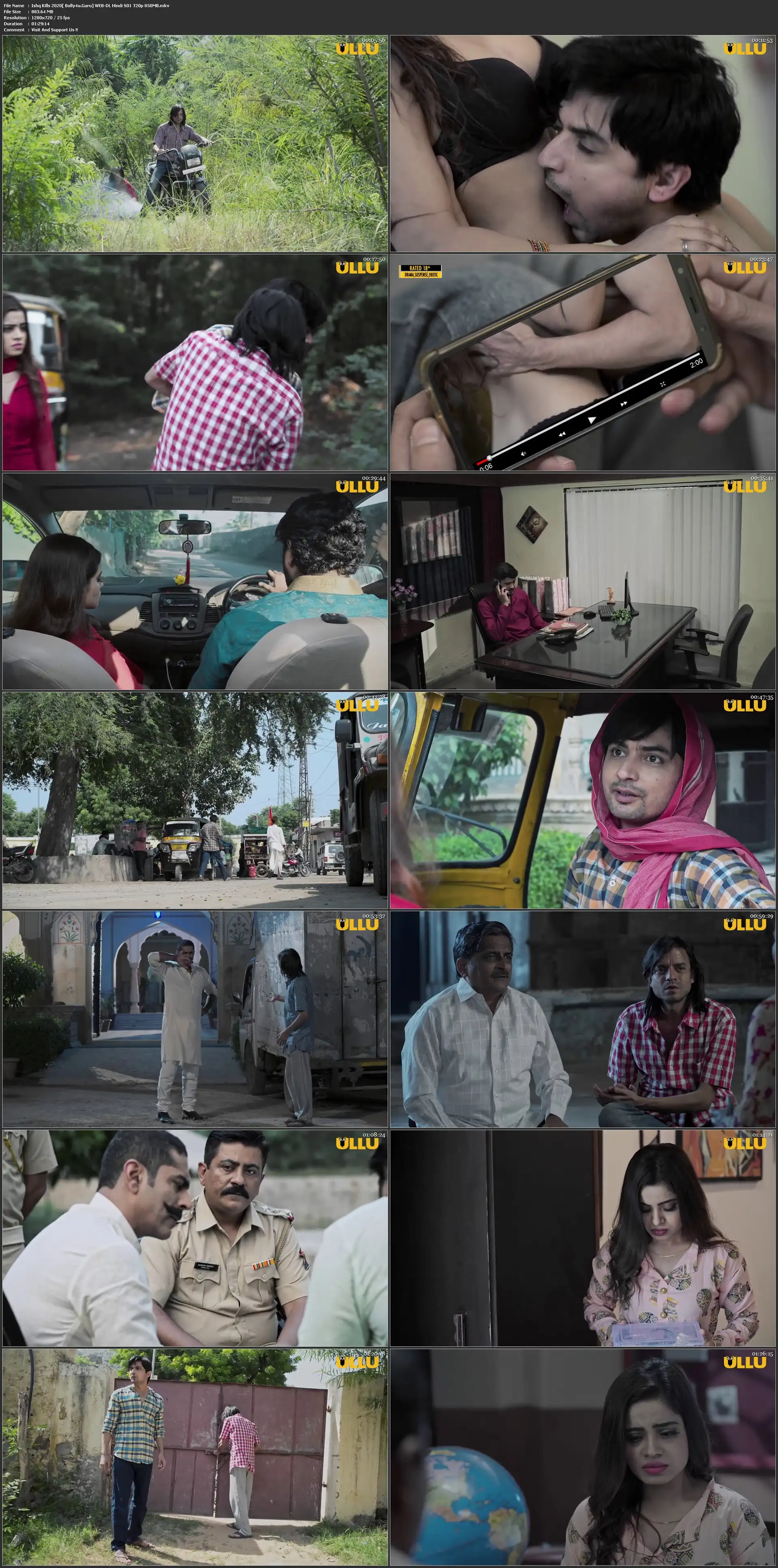  Ishq Kills 2020 WEB-DL 850Mb Hindi Complete S01 Download 720p