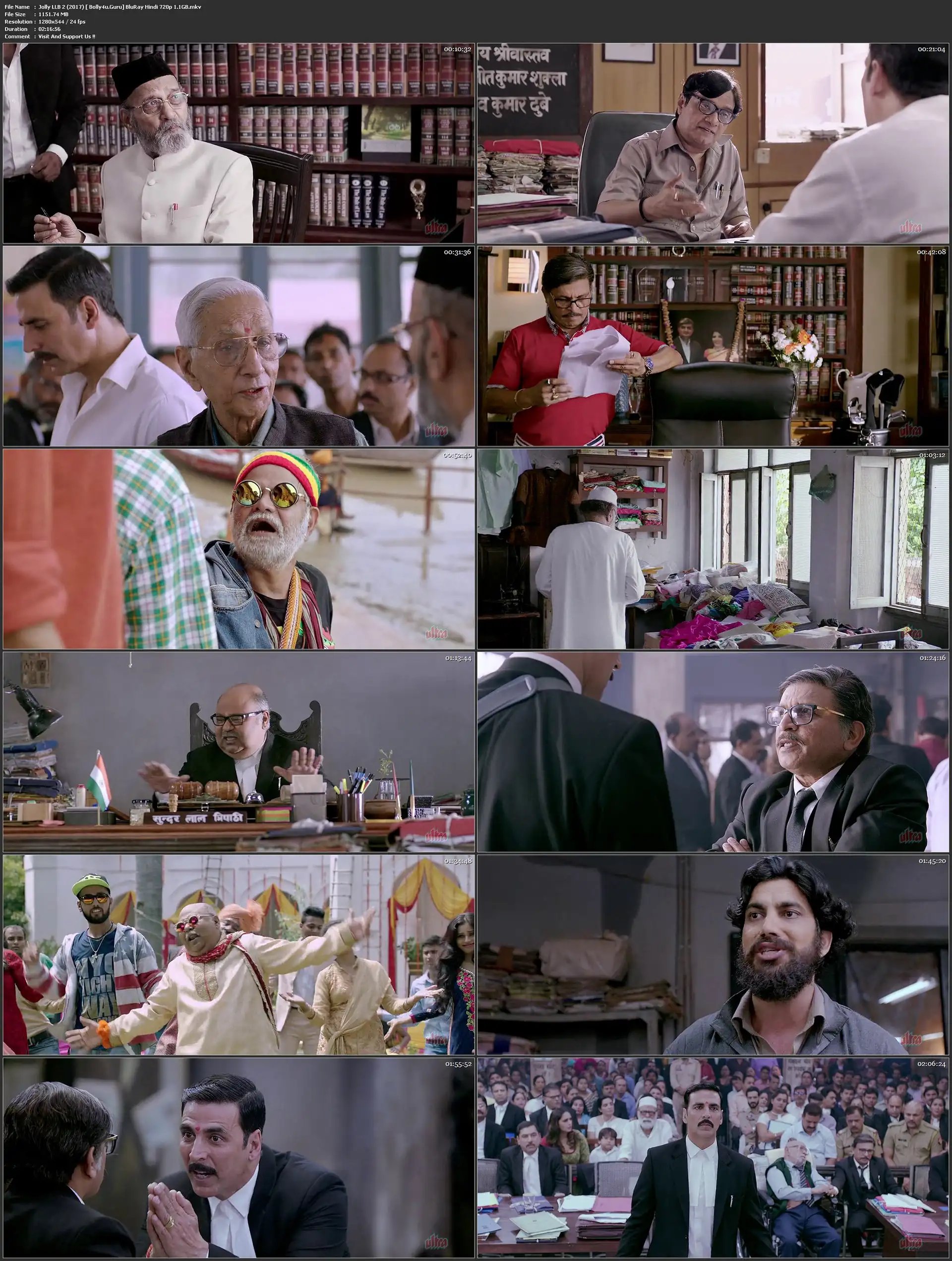 Jolly LLB 2 2017 BluRay 1.1Gb Full Hindi Movie Download 720p