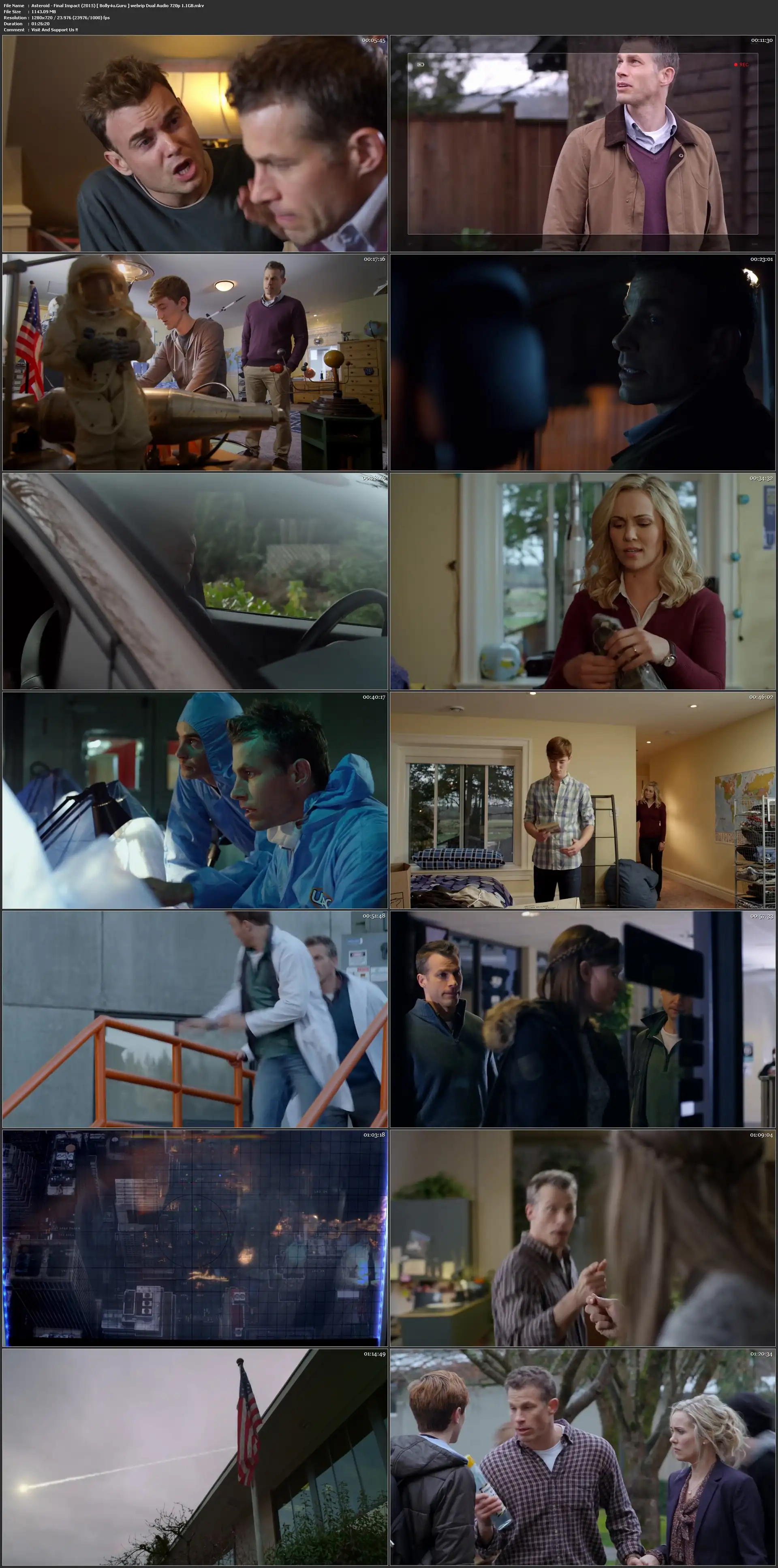 Asteroid Final Impact 2015 WEB-DL 1.1GB Hindi Dual Audio 720p Download