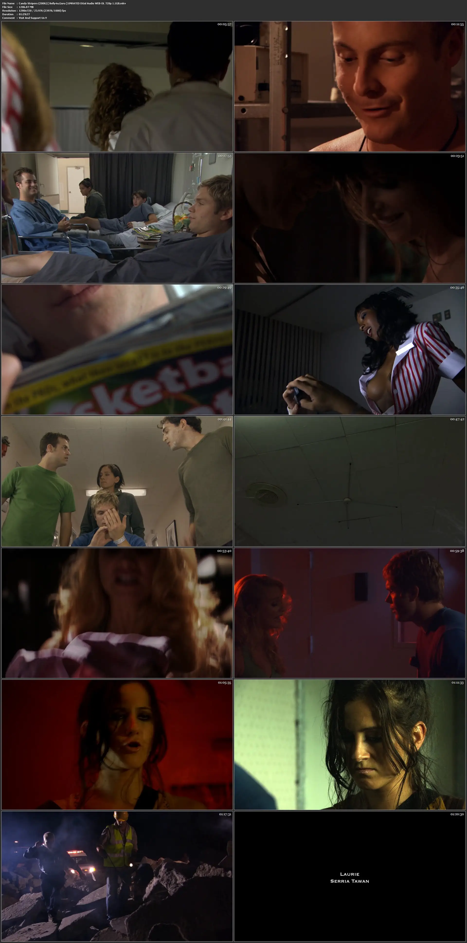 Candy Stripers 2006 WEB-DL 300MB UNRATED Hindi Dual Audio 480p Download