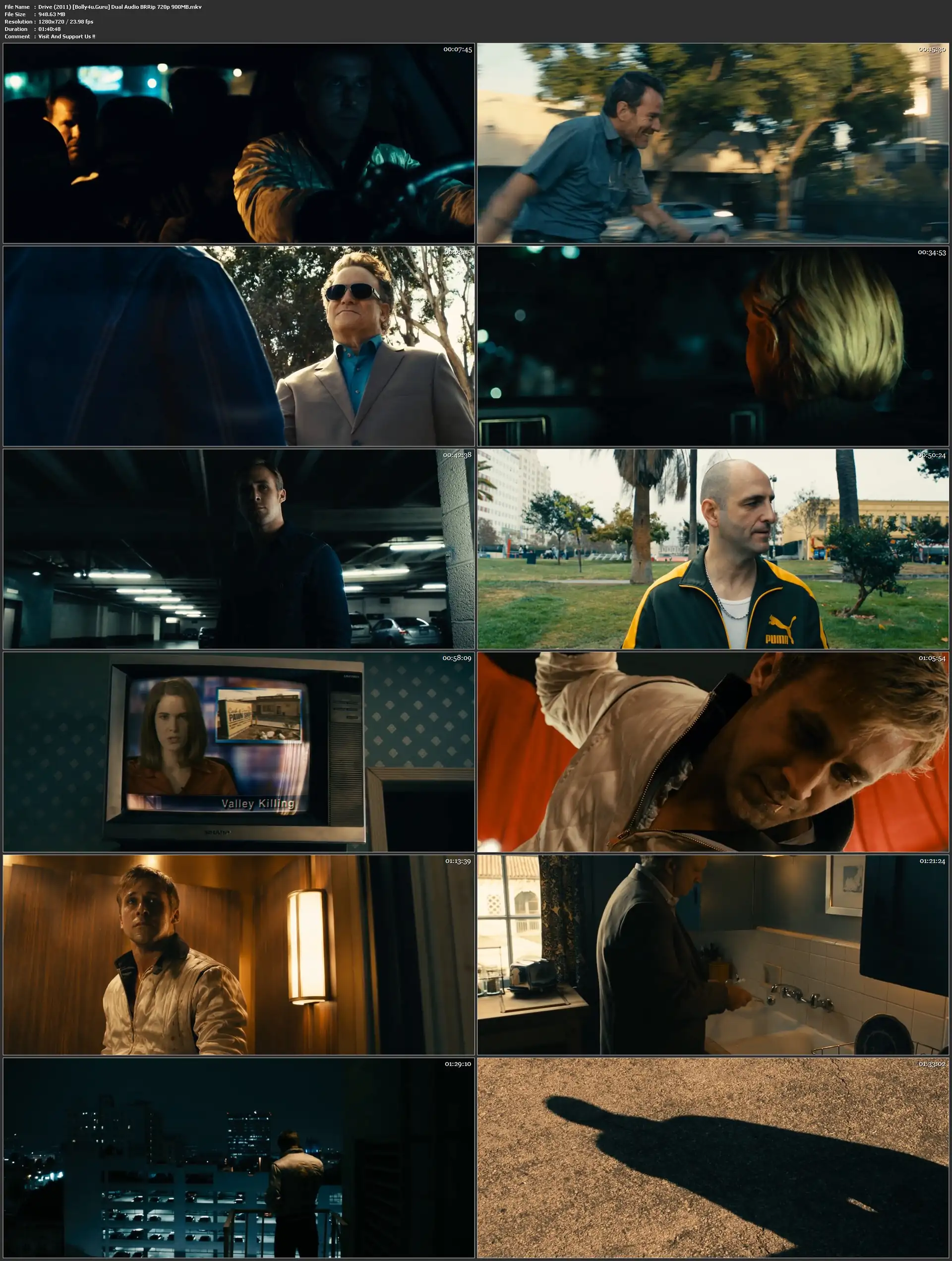 Drive 2011 BluRay 900Mb Hindi Dual Audio 720p Download