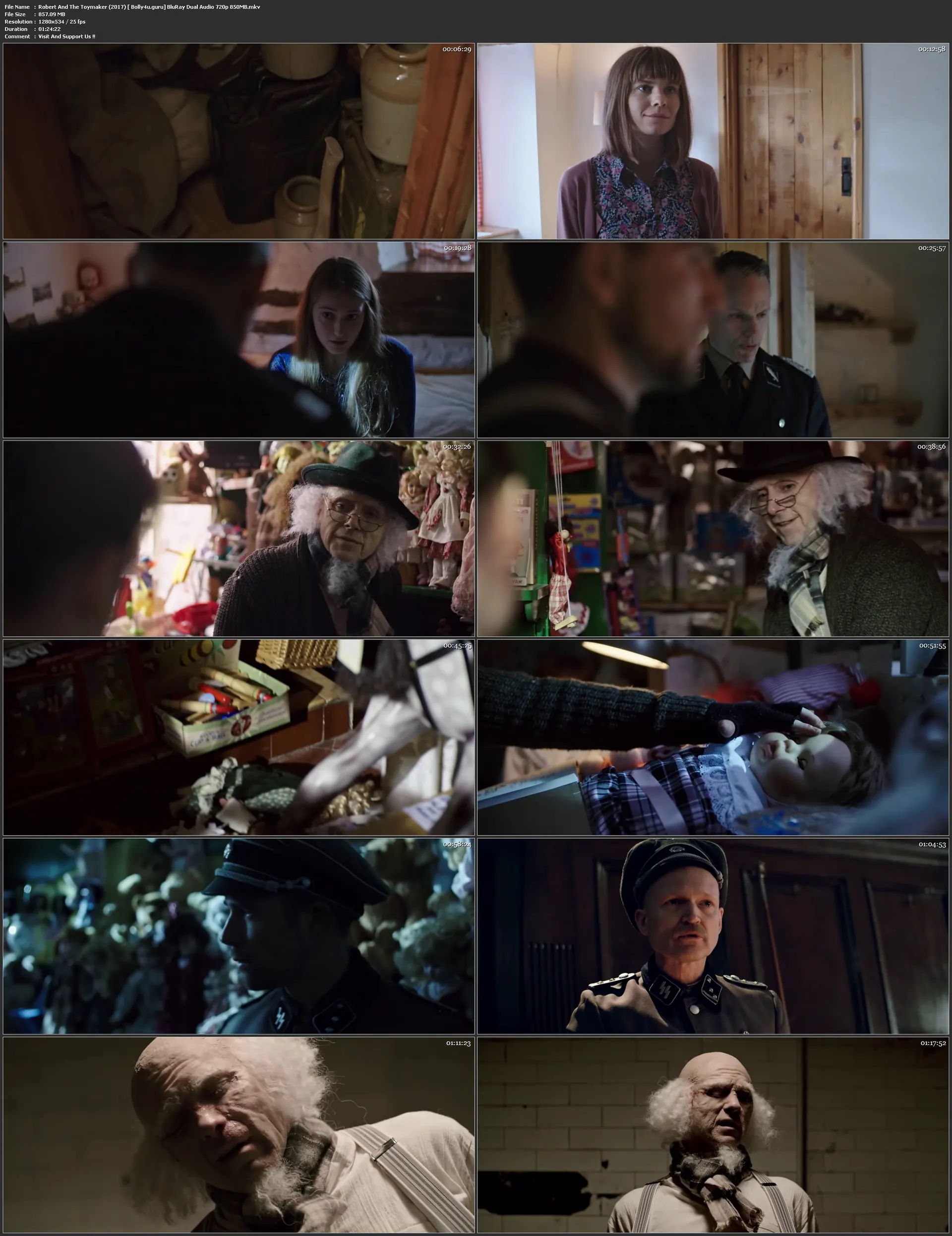 Robert And The Toymaker 2017 BluRay 300MB Hindi Dual Audio 480p Download