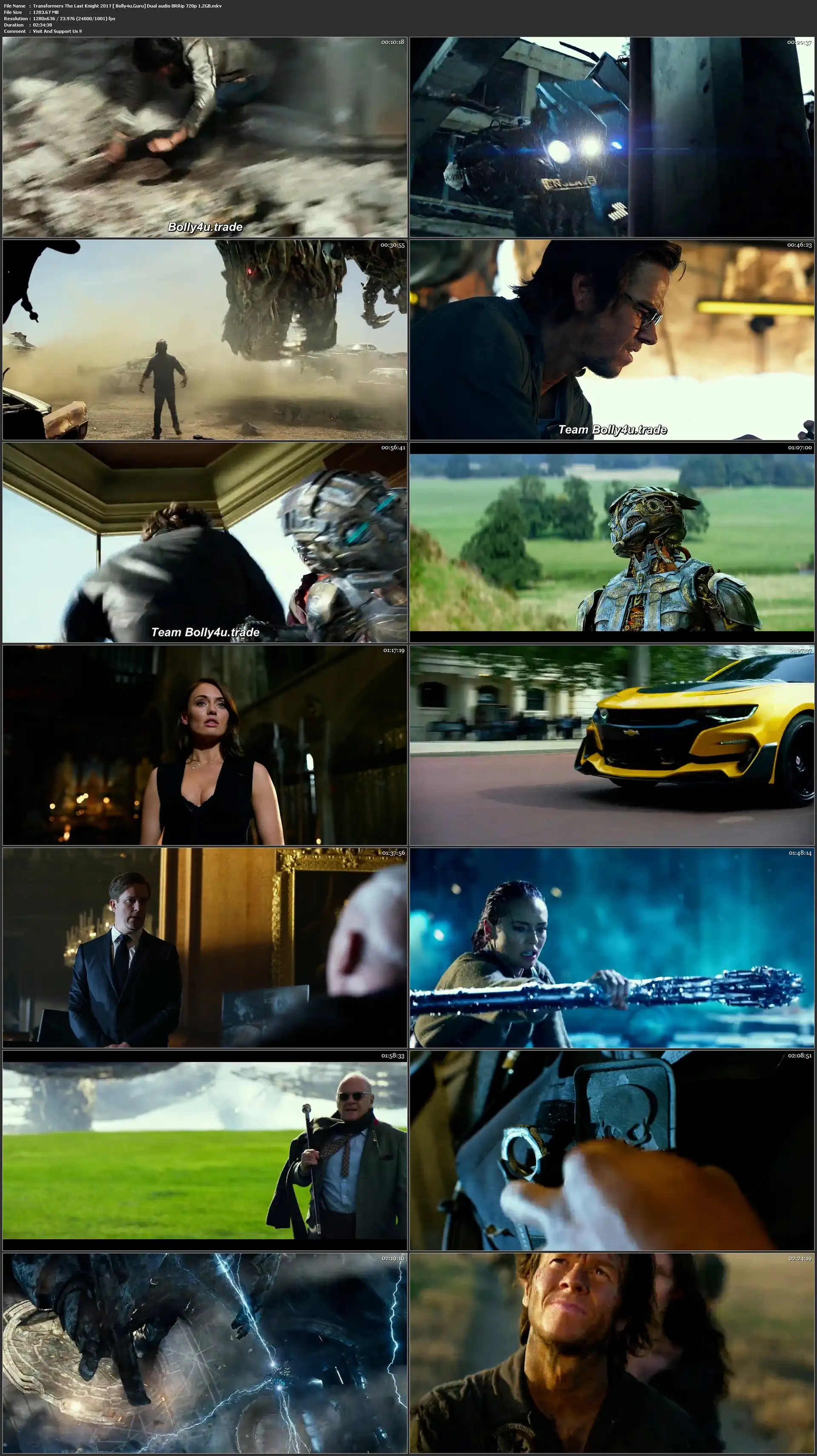 Transformers The Last Knight 2017 BRRip Hindi Dual Audio ORG 720p Download
