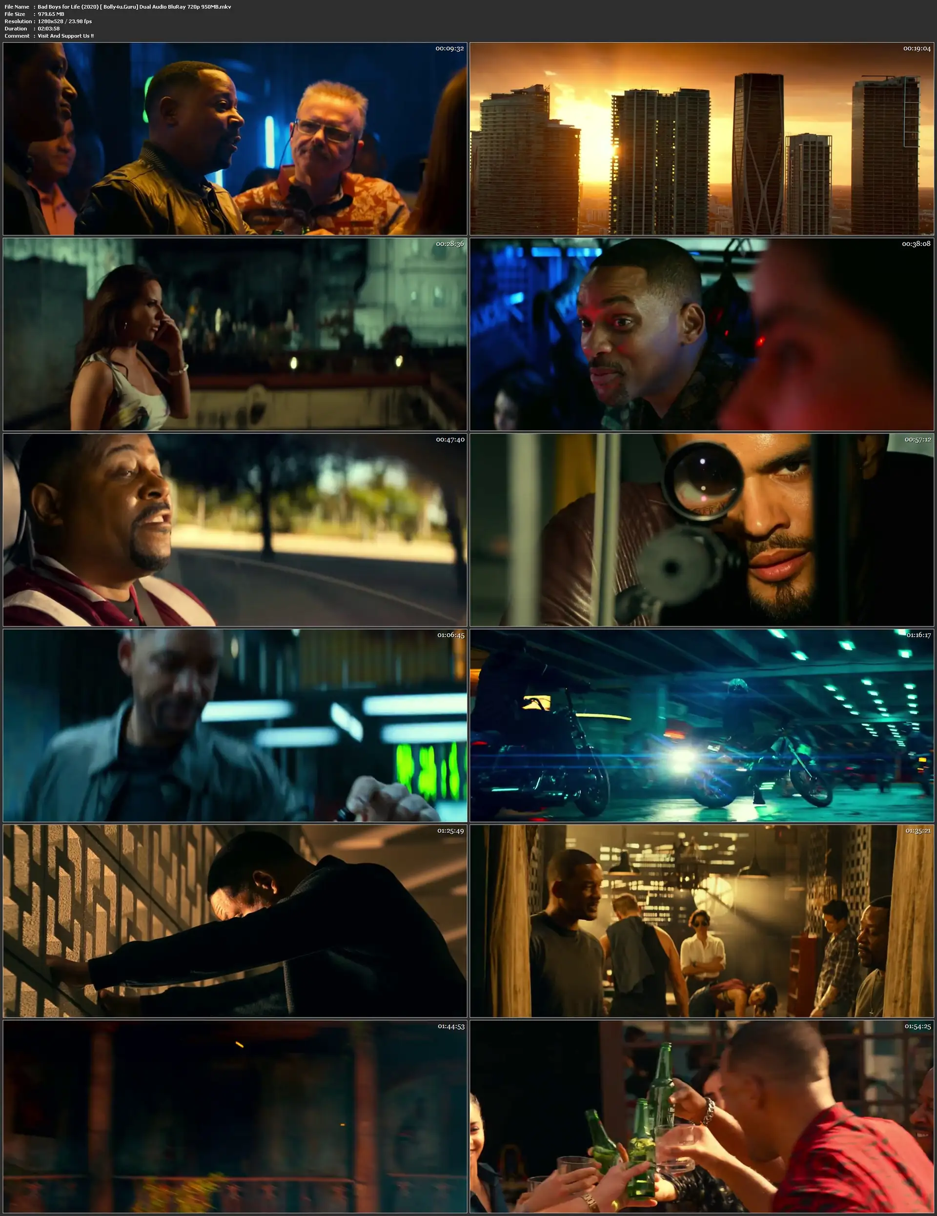 Bad Boys for Life 2020 BRRip 950Mb Hindi Dual Audio ORG 720p Download