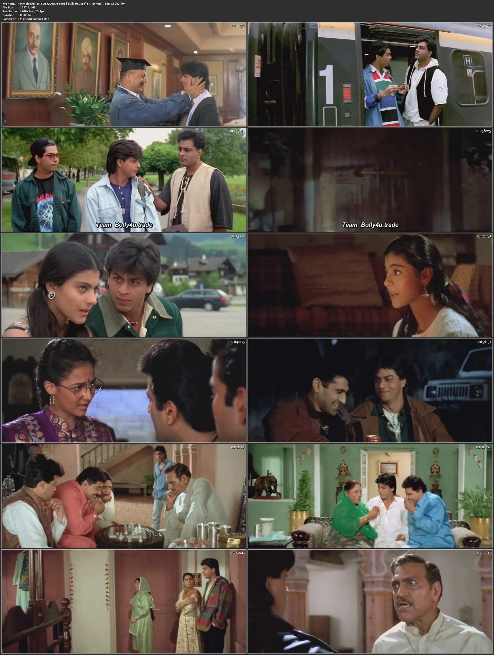 Dilwale Dulhania Le Jayenge 1995 BRRip 550MB Hindi 480p Download Dilwale Dulhania Le Jayenge 1995 BRRip 550MB Hindi 480p Download