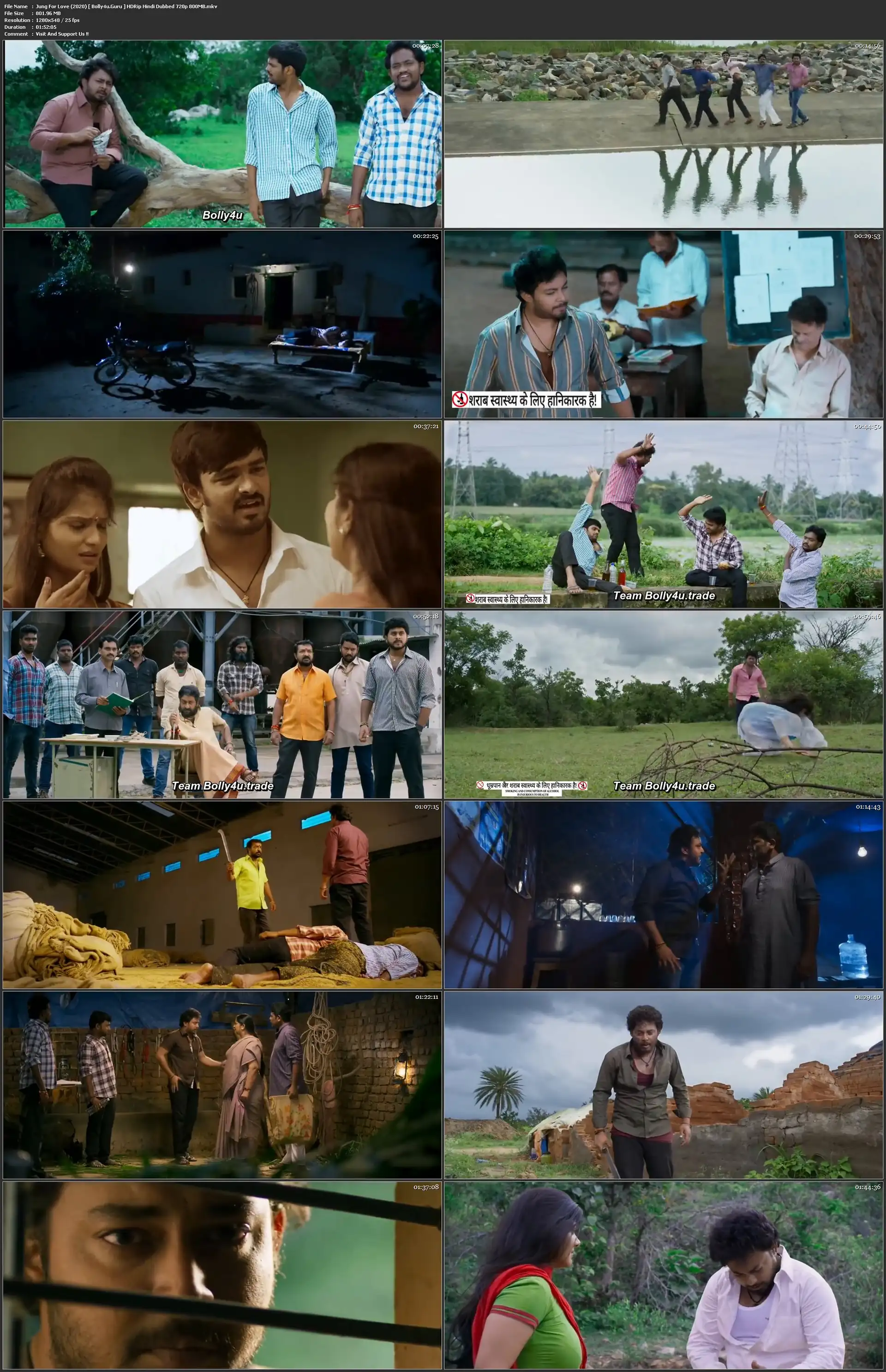 Jung For Love 2020 HDRip 300Mb Hindi Dubbed 480p Download