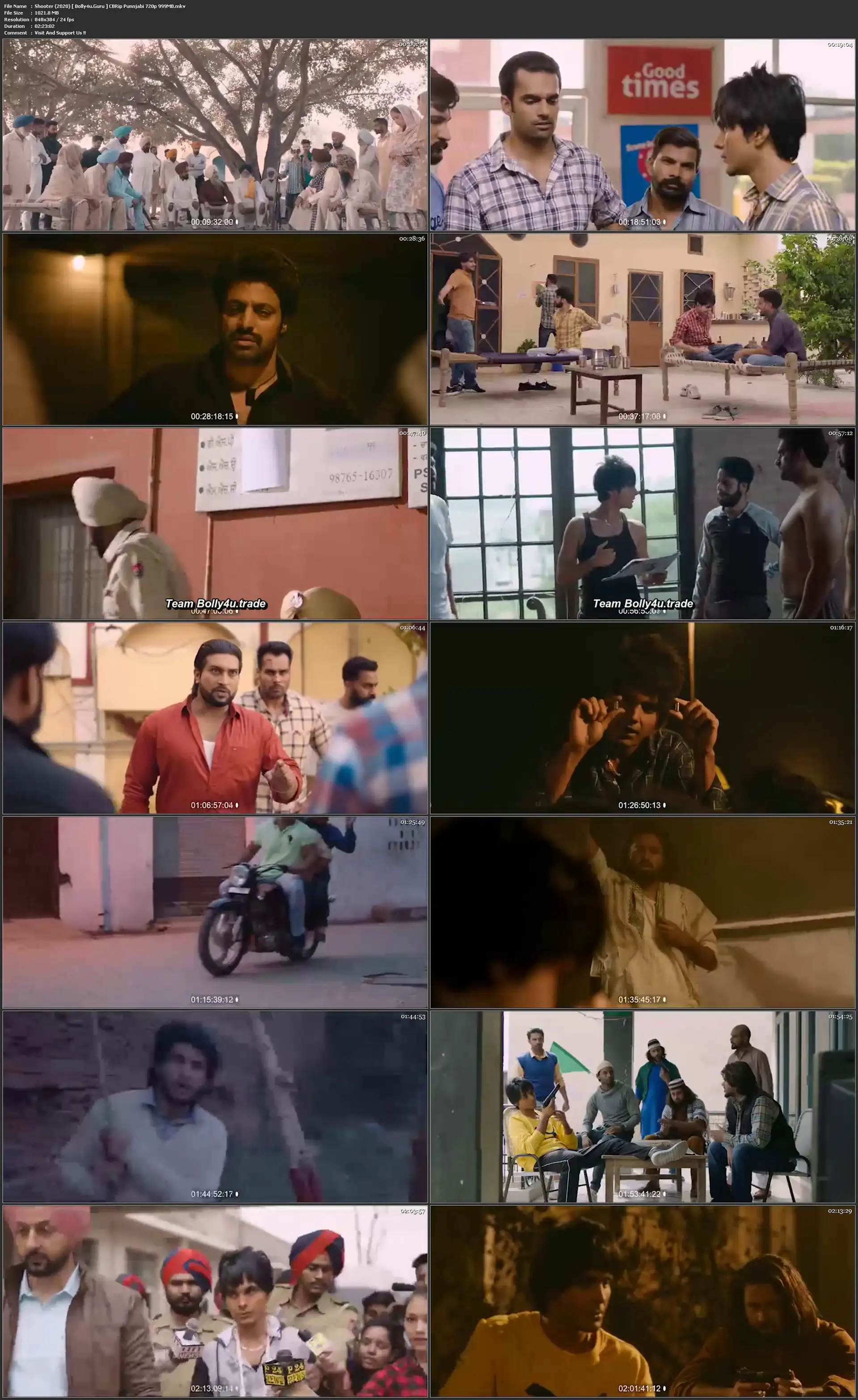 Shooter 2020 CBRip 999Mb Punjabi 720p Download