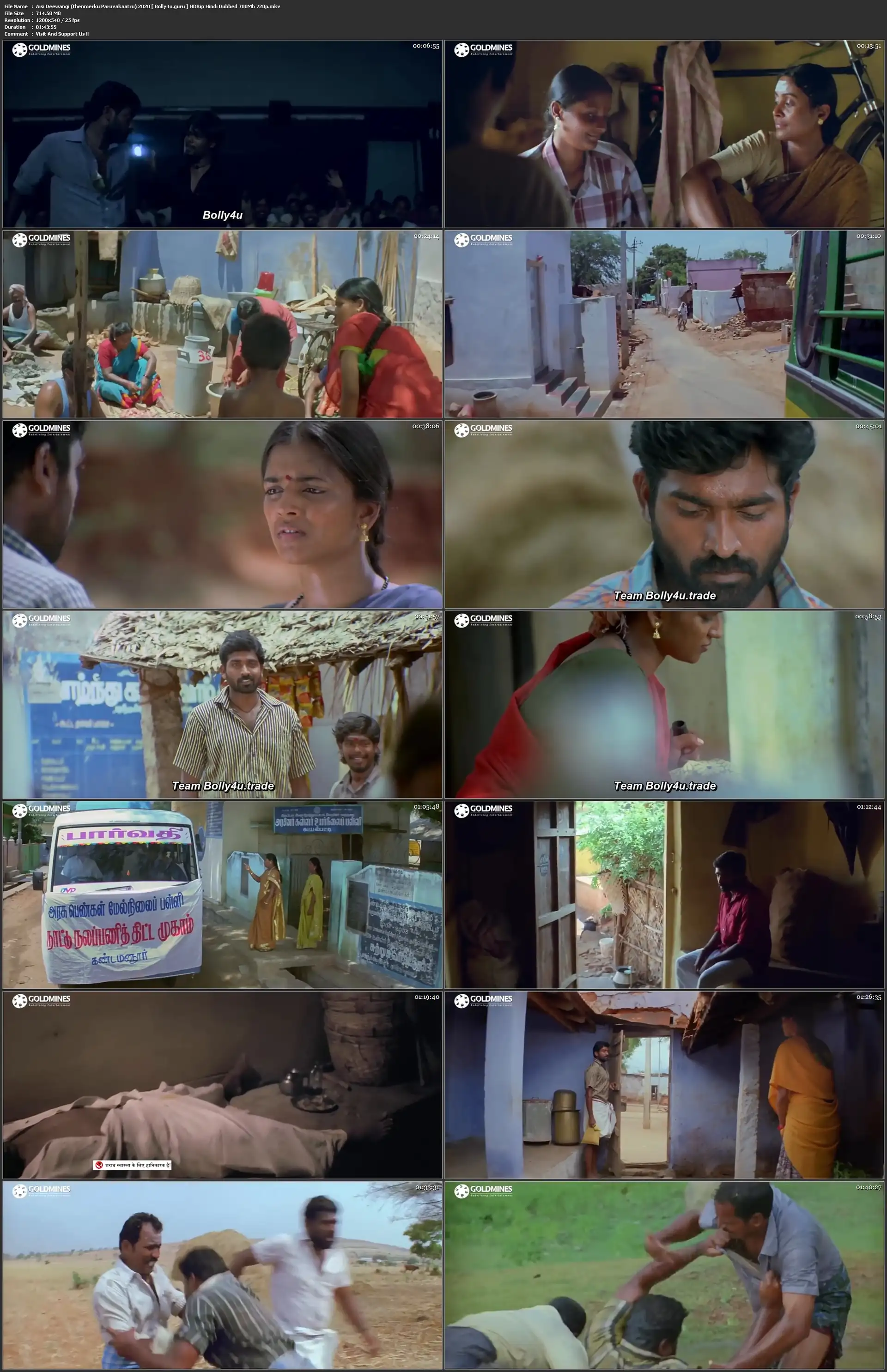 Aisi Deewangi 2020 HDRip 700Mb Hindi Dubbed 720p Download