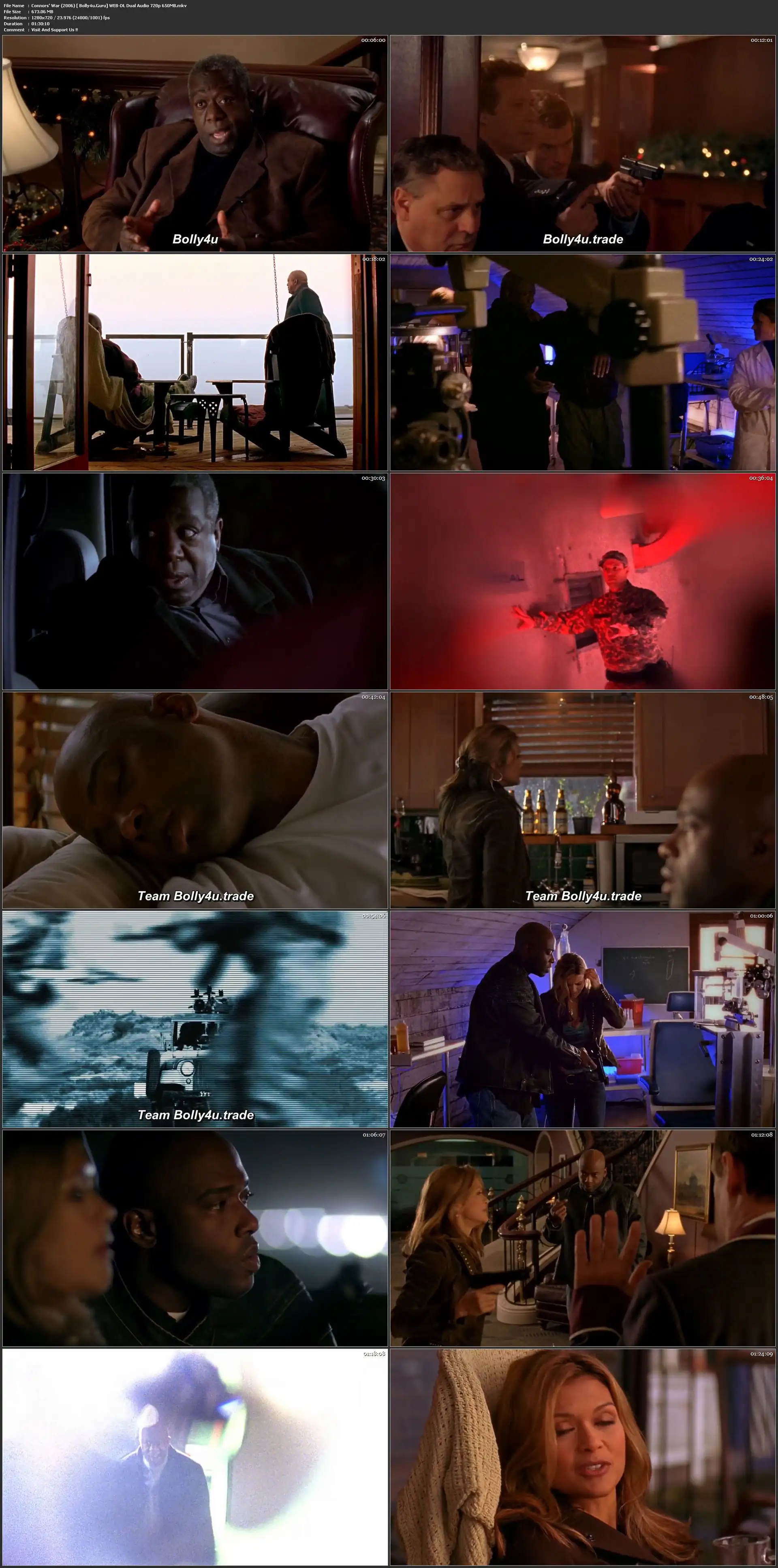 Connors War 2006 WEB-DL 650Mb Hindi Dual Audio 720p Download Connors War 2006 WEB-DL 650Mb Hindi Dual Audio 720p Download