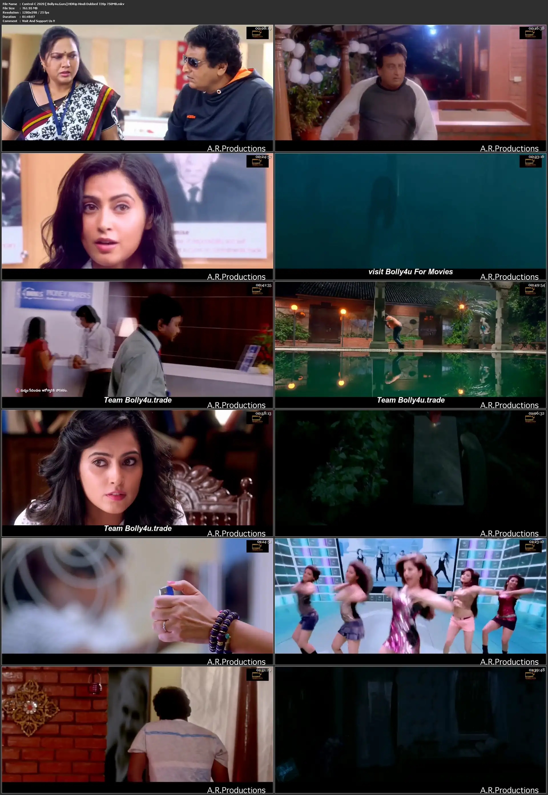 Control-C 2020 HDRip 300Mb Hindi Dubbed 480p Download