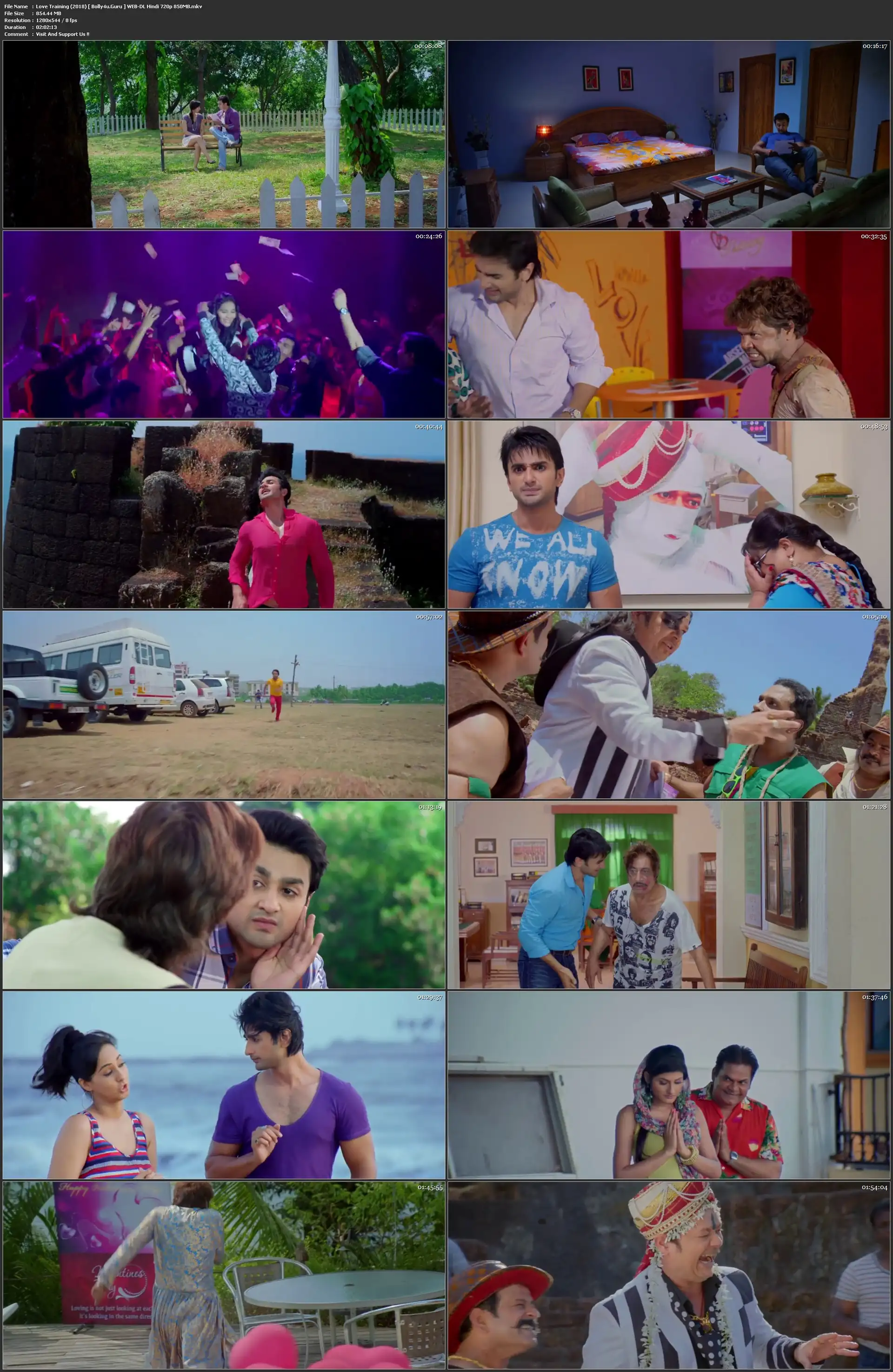 Love Training 2018 WEB-DL 300Mb Hindi 480p Download
