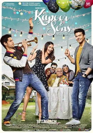 Kapoor and Sons 2016 BluRay Hindi Full Movie Download 1080p 720p 480p Watch Online Free bolly4u Kapoor and Sons 2016 BluRay Hindi Full Movie Download 1080p 720p 480p Watch Online Free bolly4u