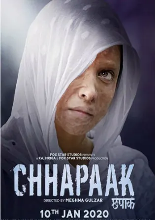 Chhapaak 2020 Pre DVDRip 750MB Full Hindi Movie Download 720p Watch Online Free bolly4u Chhapaak 2020 Pre DVDRip 750MB Full Hindi Movie Download 720p Watch Online Free bolly4u