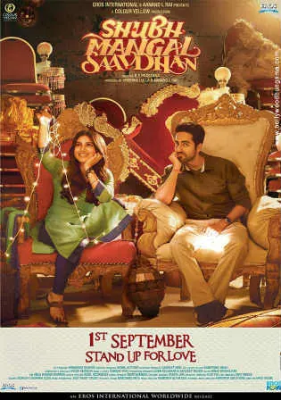 Shubh Mangal Saavdhan 2017 DVDRip 700Mb Full Hindi Movie Download 720p Watch Online Free bolly4u Shubh Mangal Saavdhan 2017 DVDRip 700Mb Full Hindi Movie Download 720p Watch Online Free bolly4u