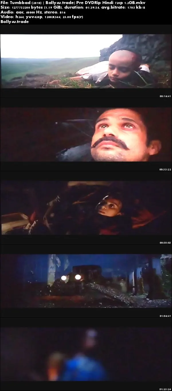 Tumbbad 2018 Pre DVDRip 300Mb Full Hindi Movie Download 480p